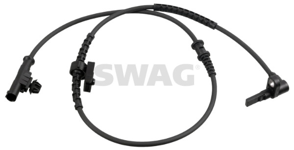 SWAG 33 11 0179 Sensor, wheel speed Front Axle Left Front Axle Right for OPEL VAUXHALL